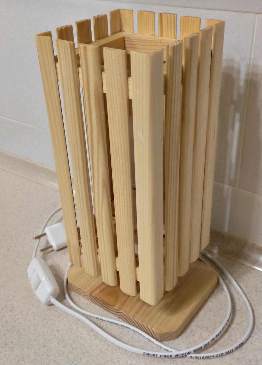 Настольная лампа/ночник из дерева (2089120236) - фото 3 Настольная лампа/ночник из дерева (2089120236) - фото 3