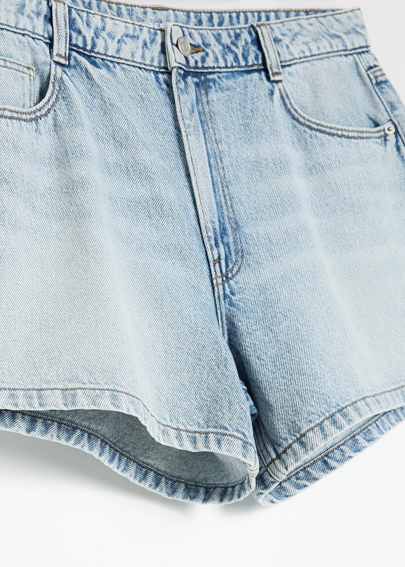 Шорти жіночі Diverse BRITE джинсові M Світло-блакитний (5905384135827) - фото 7 Шорти жіночі Diverse BRITE джинсові M Світло-блакитний (5905384135827) - фото 7