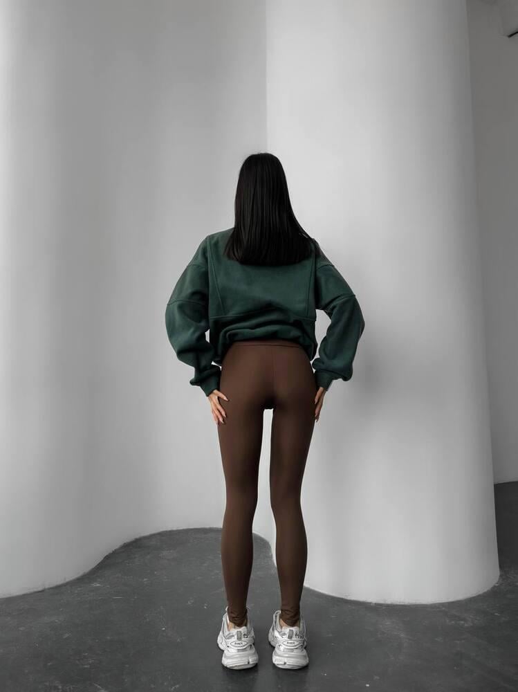 Лосини Oysho 53-4001x70 жіночі XL Коричневий - фото 4