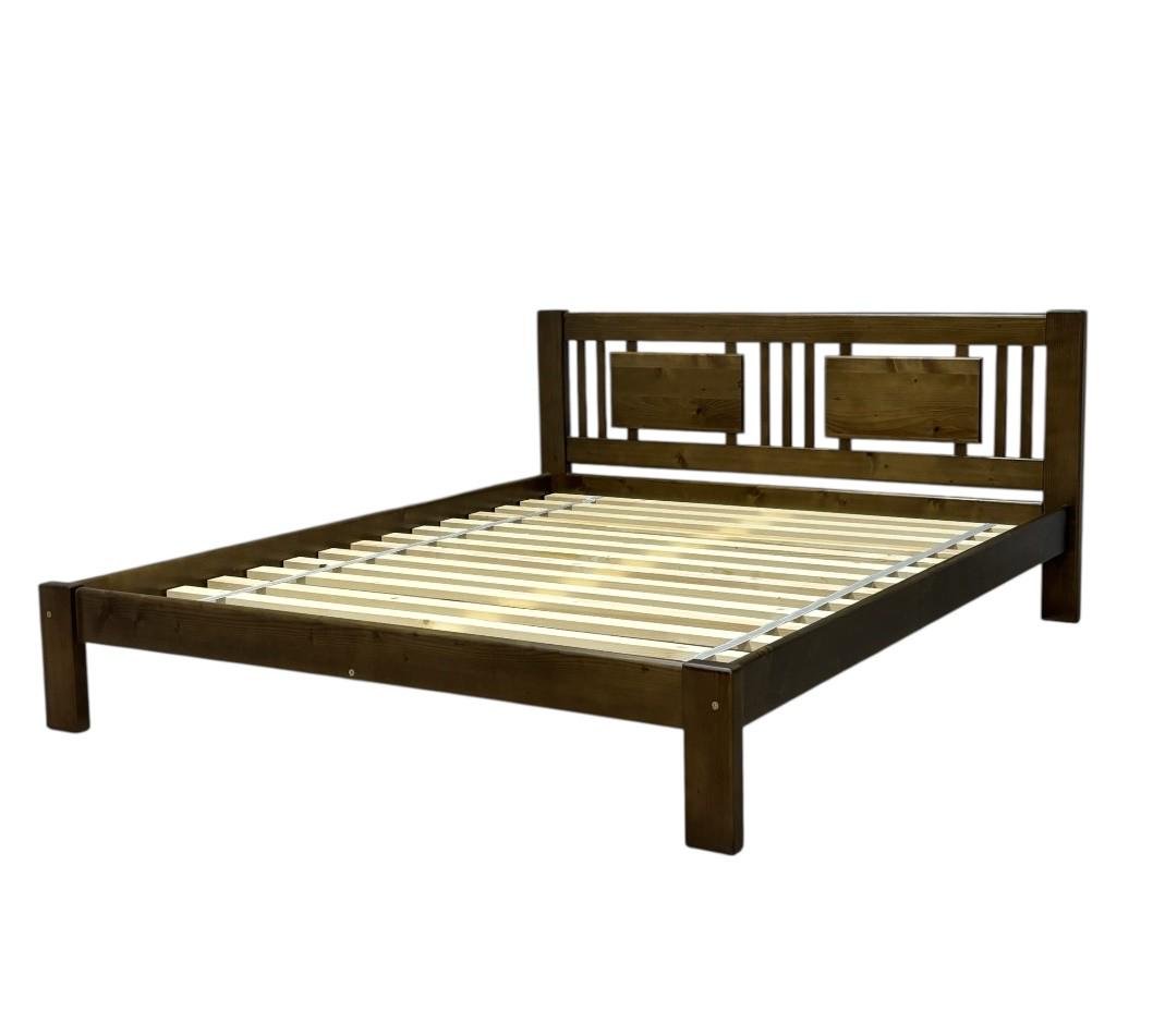 Кровать двухспальная деревянная Скиф Л-225 180х200 см Дуб (29014358)