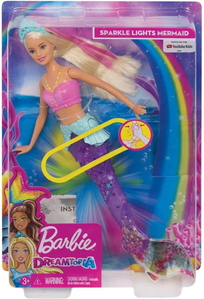 Лялька Barbie Dreamtopia Sparkle Lights Mermaid (BR0168) - фото 6