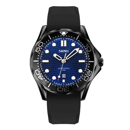 Наручные часы Skmei 9276PBKBU Silicone Strap Black/Blue