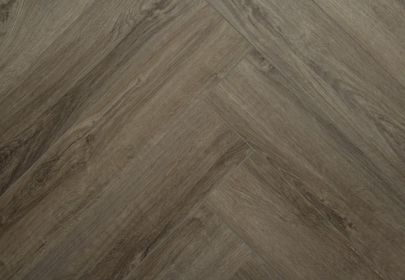 Ламинат виниловый SPC LVT Aberhof Carmelita английская елка 1862 с подкладкой (29784553) - фото 3