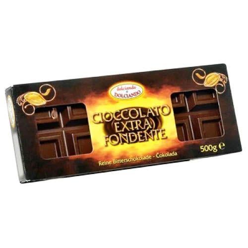Шоколад черный Dolciando Cioccolato Extra 500 г (00208)