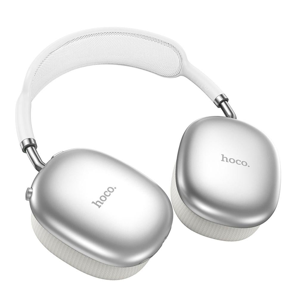 Наушники беспроводные Hoco W55 Серебряный - фото 3 Наушники беспроводные Hoco W55 Серебряный - фото 3