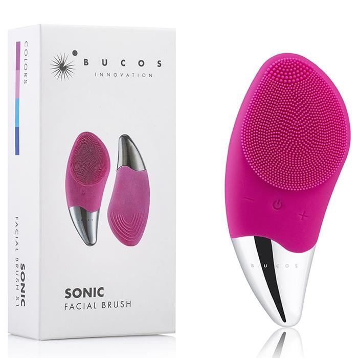 Щітка для обличчя очищувальна BUCOS Sonic Facial Brush S1 Рожевий