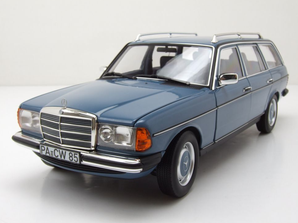 Модель автомобіля Norev 1:18 Mercedes-Benz 200 T S123 T-Modell Kombi 1980 Blue (183737)