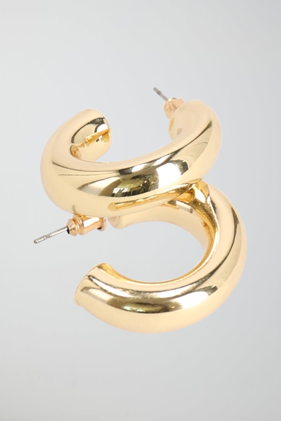 Серьги Gina tricot Золотой (21790П) - фото 3 Серьги Gina tricot Золотой (21790П) - фото 3