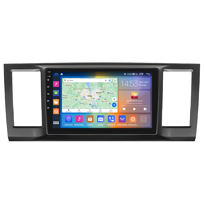 Автомагнітола штатна Lesko для Volkswagen Caravelle T6 2015-2020 9" 4/64Gb CarPlay 4G Wi-Fi GPS Prime MOB