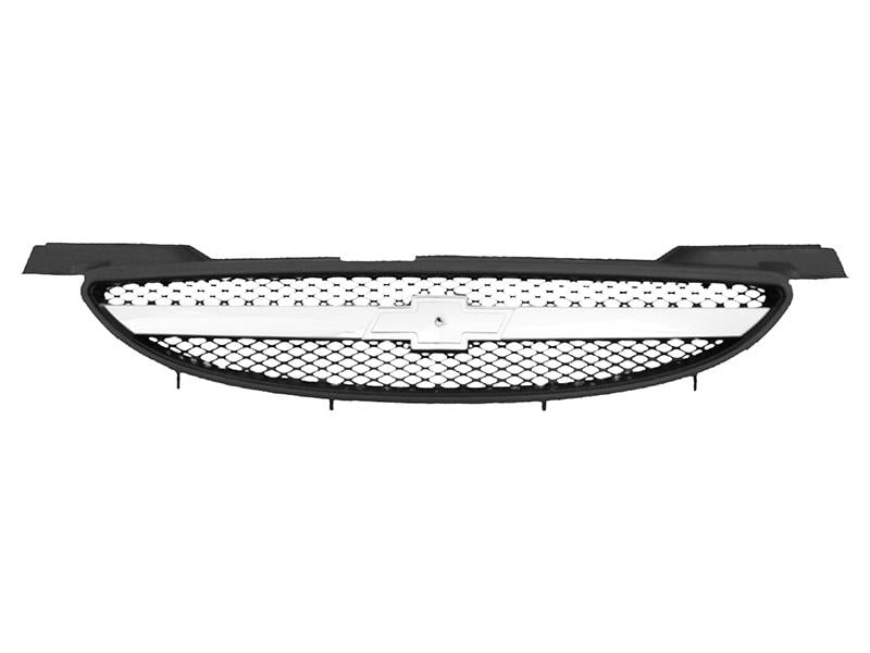 Решітка радіатора AVTM Chevrolet Aveo T200 2004-2005 без емблеми Хром (181703996)