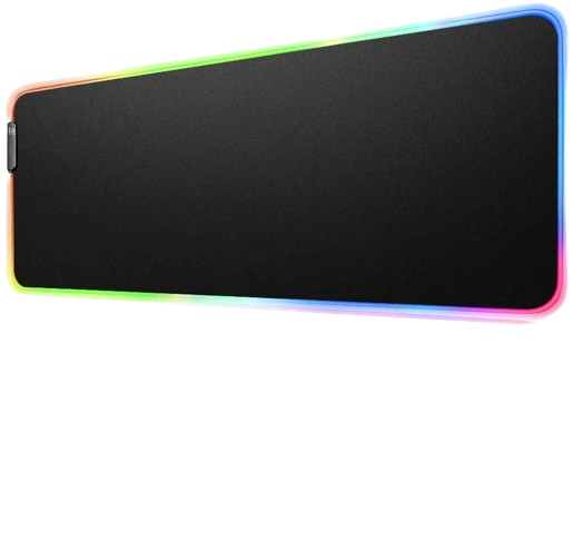 Игровой коврик для мыши с RGB подсветкой 30х70 см (XL-1747)