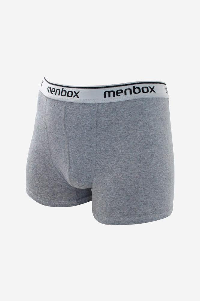 Труси чоловічі боксери MENBOX 5 шт. M Сірий