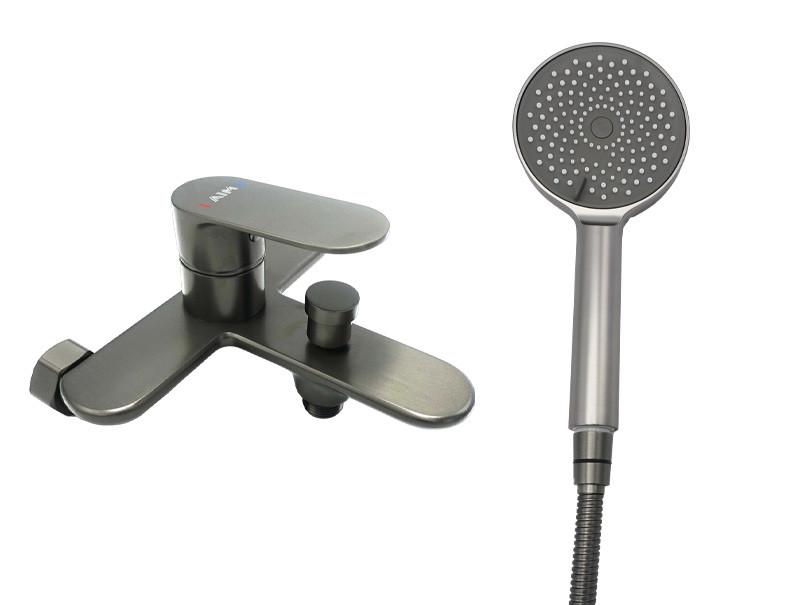 Смеситель для ванной AIM DG01230 Gun Grey