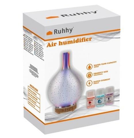 Зволожувач повітря ароматерапевтичний Ruhhy 3D-ефект - фото 16