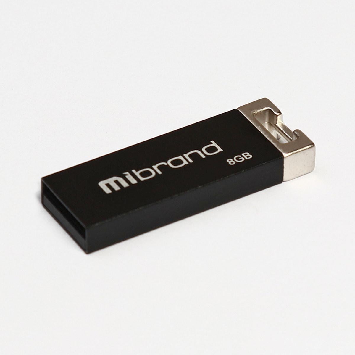 Flash Mibrand USB 2.0 Chameleon 8Gb Black (29caa1-15559)