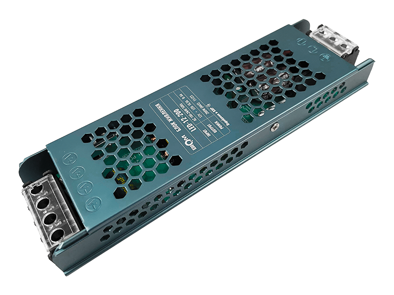 Блок живлення Biom IP20 16,5A LED-12-200 12V 200W (23500012) - фото 2