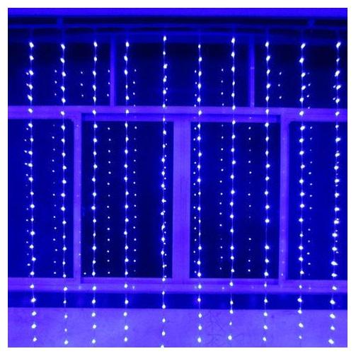 Гирлянда Alphatrade Штора 1,8х1,4 м 320 LED статика Прозрачный/Синий (120232) Гирлянда Alphatrade Штора 1,8х1,4 м 320 LED статика Прозрачный/Синий (120232)