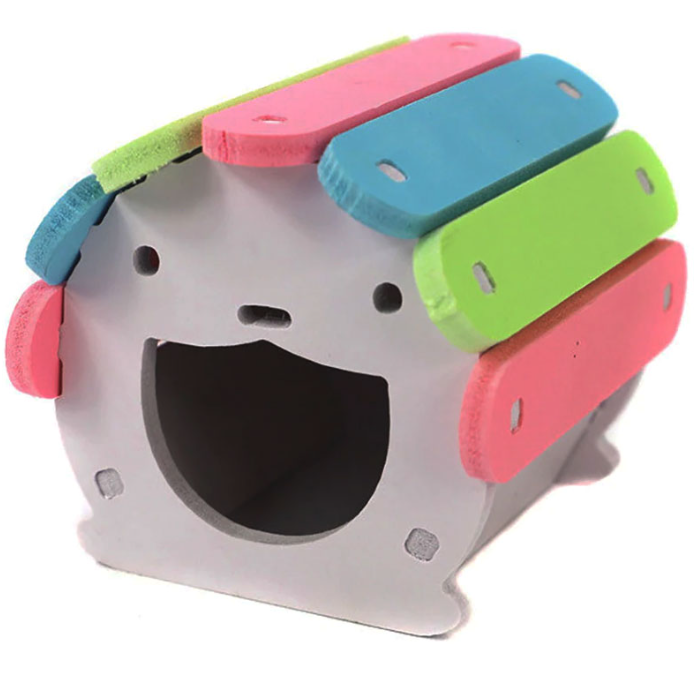 Домик для хомяка деревянный 9х10х8 см (00000007754)