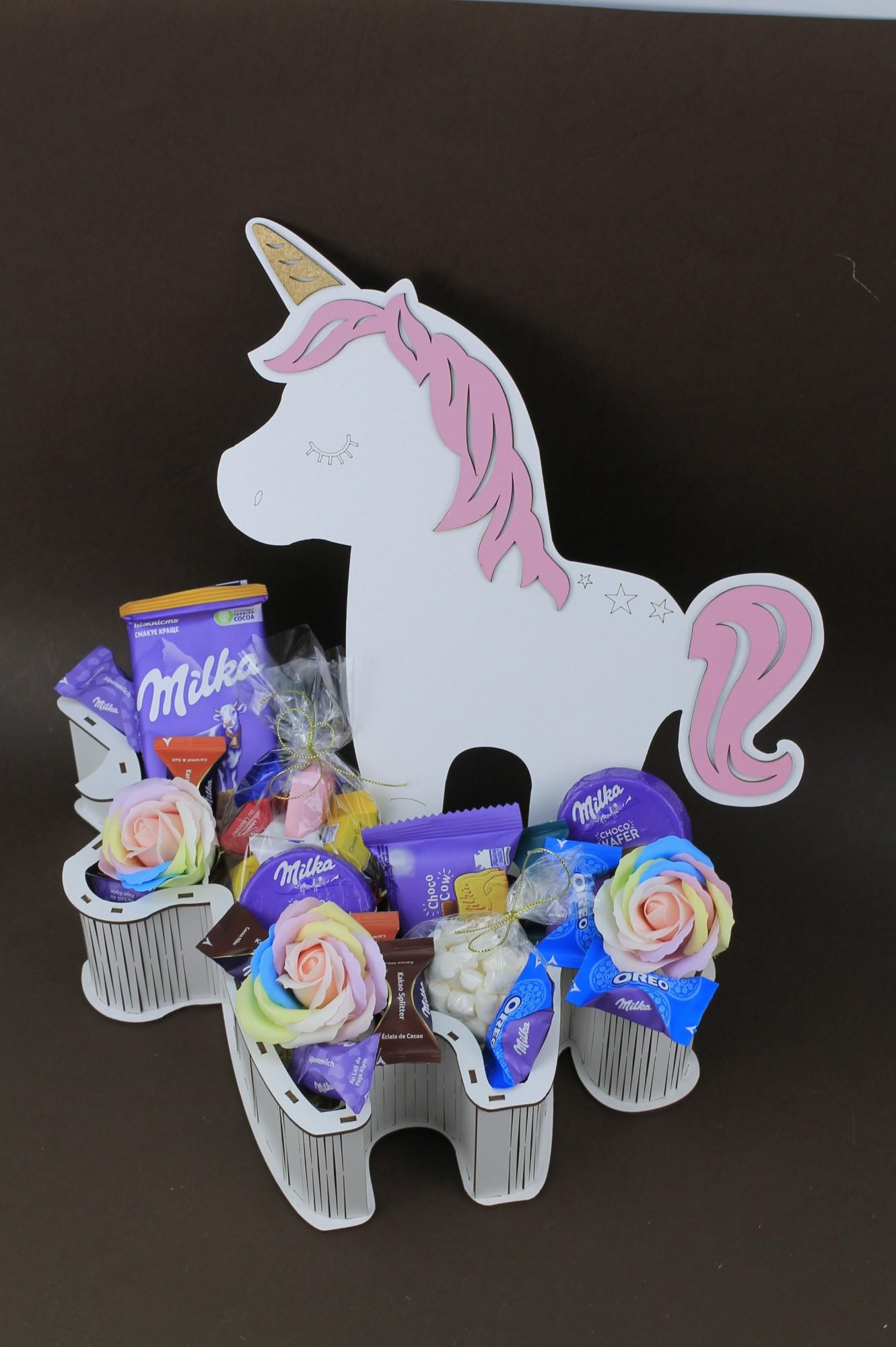 Подарочный набор сладостей Pink Unicorn (8-0312)