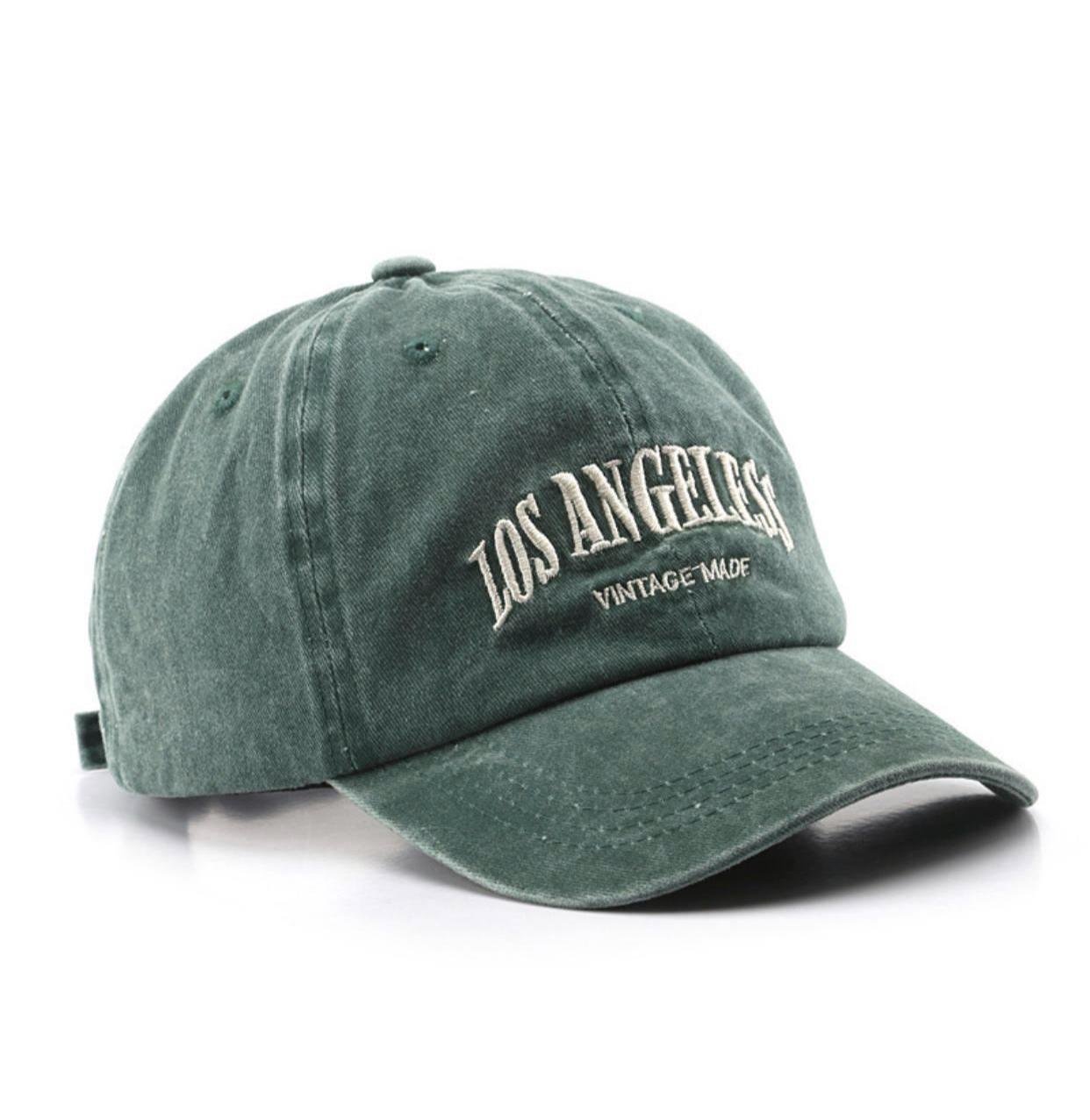 Кепка LA vintage Зелений (00937)
