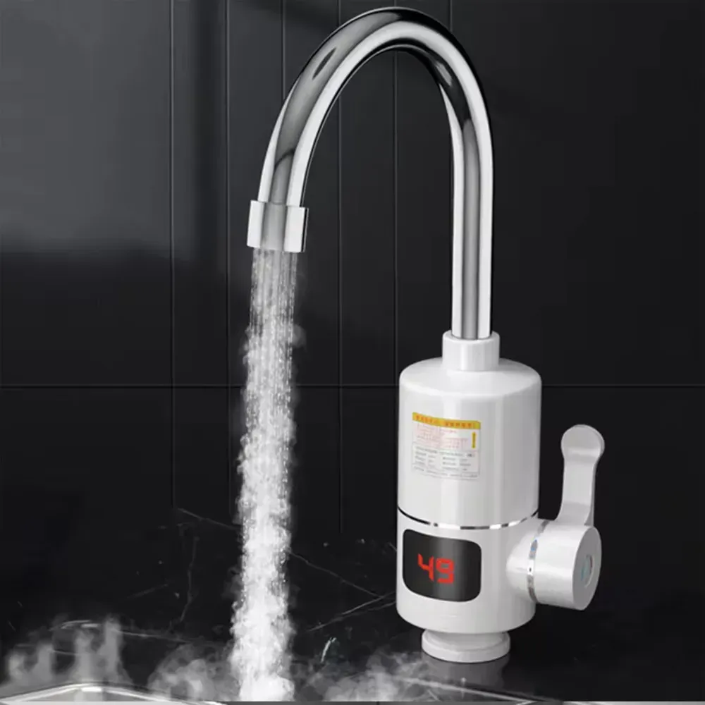 Проточный водонагреватель Delimano RX-010-1 с краном и экраном до 60°C (234589460) - фото 4 Проточный водонагреватель Delimano RX-010-1 с краном и экраном до 60°C (234589460) - фото 4