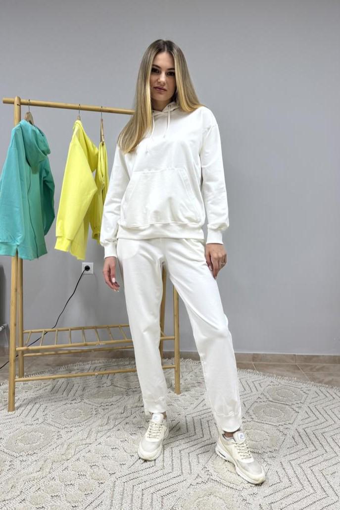 Костюм женский 2-х на замке М82.1 S Кремовый (918-1-60)