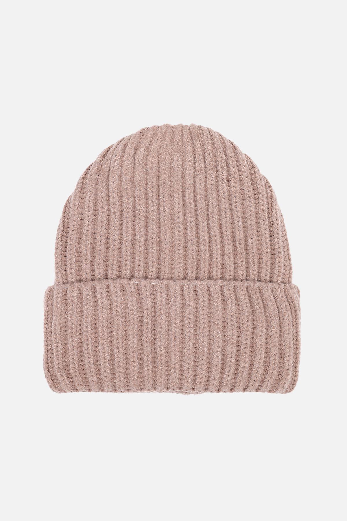 Шапка женская 56-58 см Капучино (ЦБ-00280594)