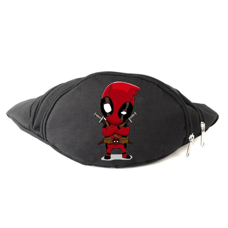Поясная сумка-бананка с принтом Deadpool Marvel-D-02 Черный (1267577013) Поясная сумка-бананка с принтом Deadpool Marvel-D-02 Черный (1267577013)