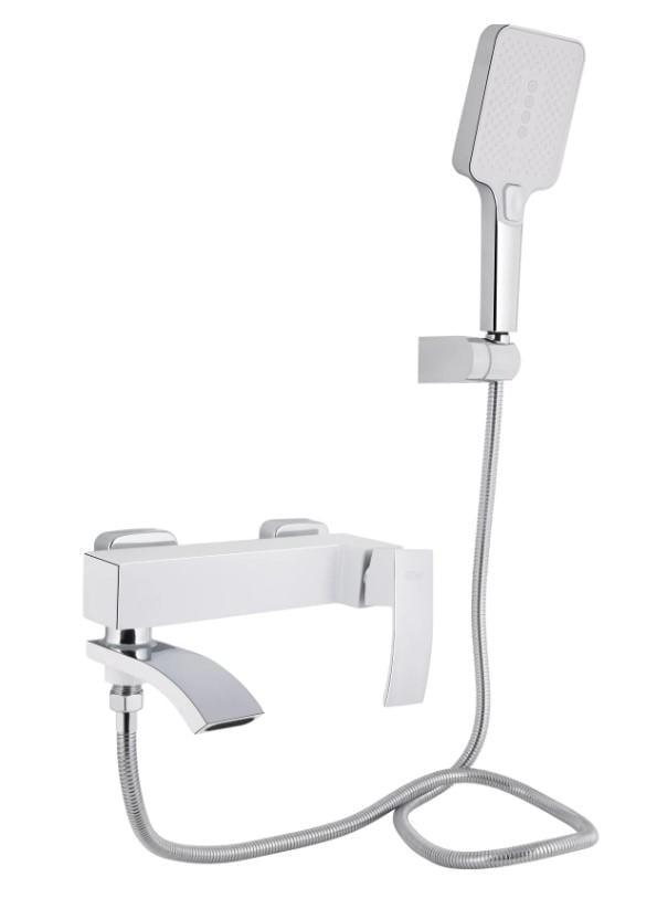 Смеситель для ванны Qtap Swan Cascada k35 с душевым гарнитуром Chrome/White (QTSWA260CRW45569) Смеситель для ванны Qtap Swan Cascada k35 с душевым гарнитуром Chrome/White (QTSWA260CRW45569)
