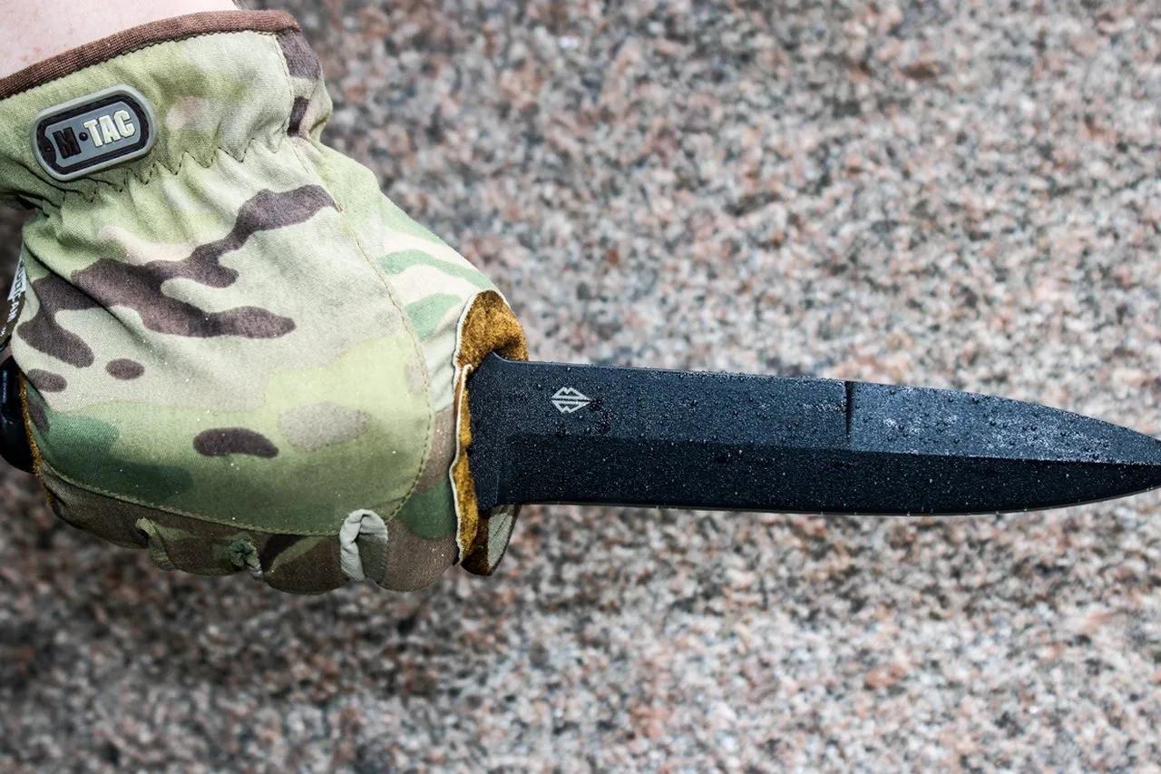 Нож Brothers Knives сталь ШТУРМОВИК 1,4116 - фото 7