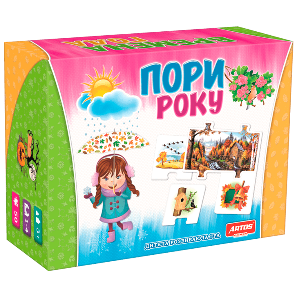 Настольная игра ARTOS GAMES Времена года Разноцветный (SR-113-N-110)