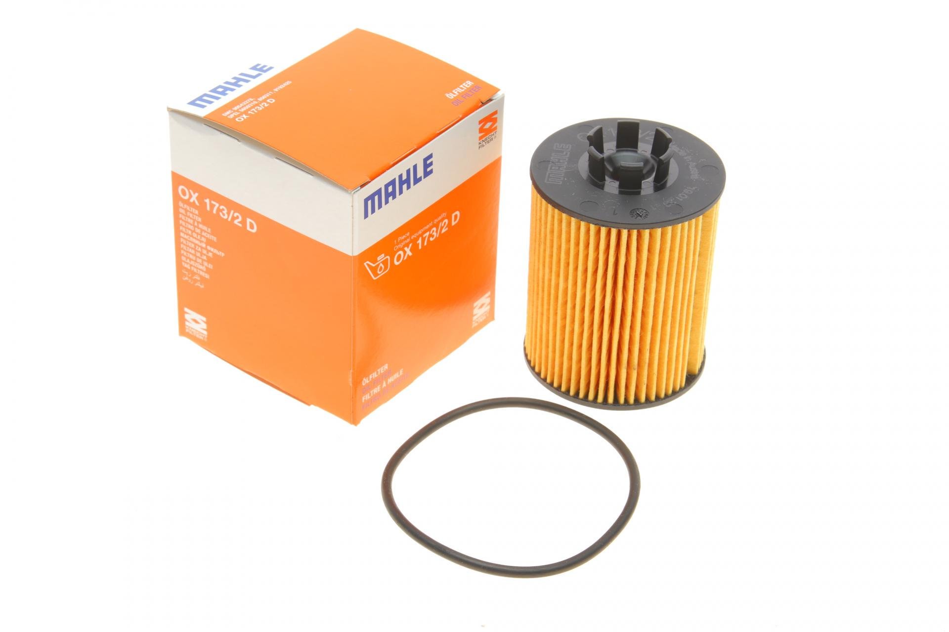 Фильтр масляный KNECHT для Opel Combo 1,4 16V 05- h 86 мм (OX 173/2D)