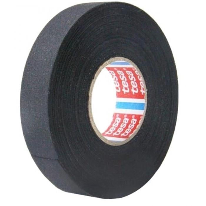 Лента тканевая Tesa 19 мм 30 м Черный (23650128) Лента тканевая Tesa 19 мм 30 м Черный (23650128)