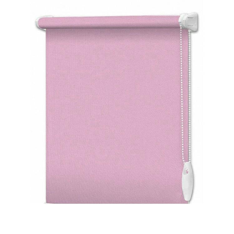 Рулонная штора термо blackout Wenster Argentum 513 137,5х220 см открытого типа Розово-сиреневый (90420057)