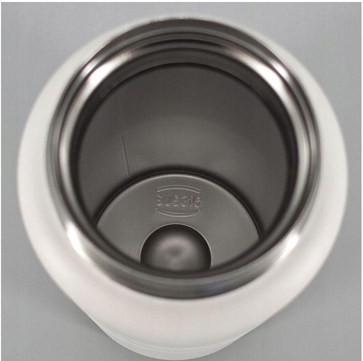 Термос бутылка из нержавеющей стали KANGZYUAN с двойной стенкой вакуумный 800 мл Белый (2466156305) - фото 5 Термос бутылка из нержавеющей стали KANGZYUAN с двойной стенкой вакуумный 800 мл Белый (2466156305) - фото 5