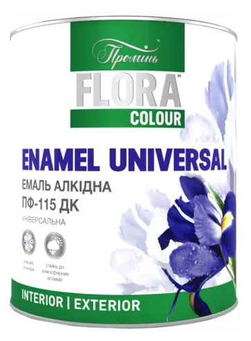 Эмаль Дніпро-Контакт Flora Colour ПФ-115 0,9 кг Бежевый