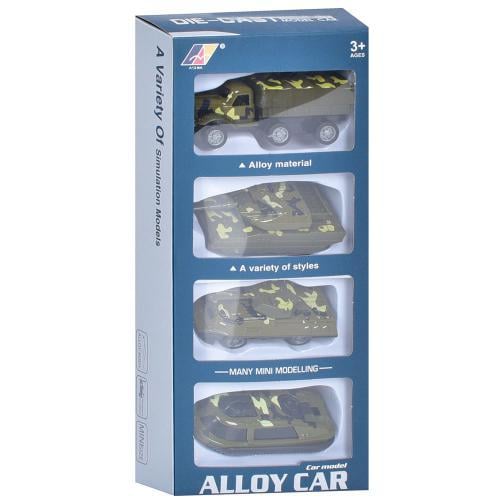 Набор машинок военная техника 4 шт. (HTI 1021-1-3) - фото 2 Набор машинок военная техника 4 шт. (HTI 1021-1-3) - фото 2