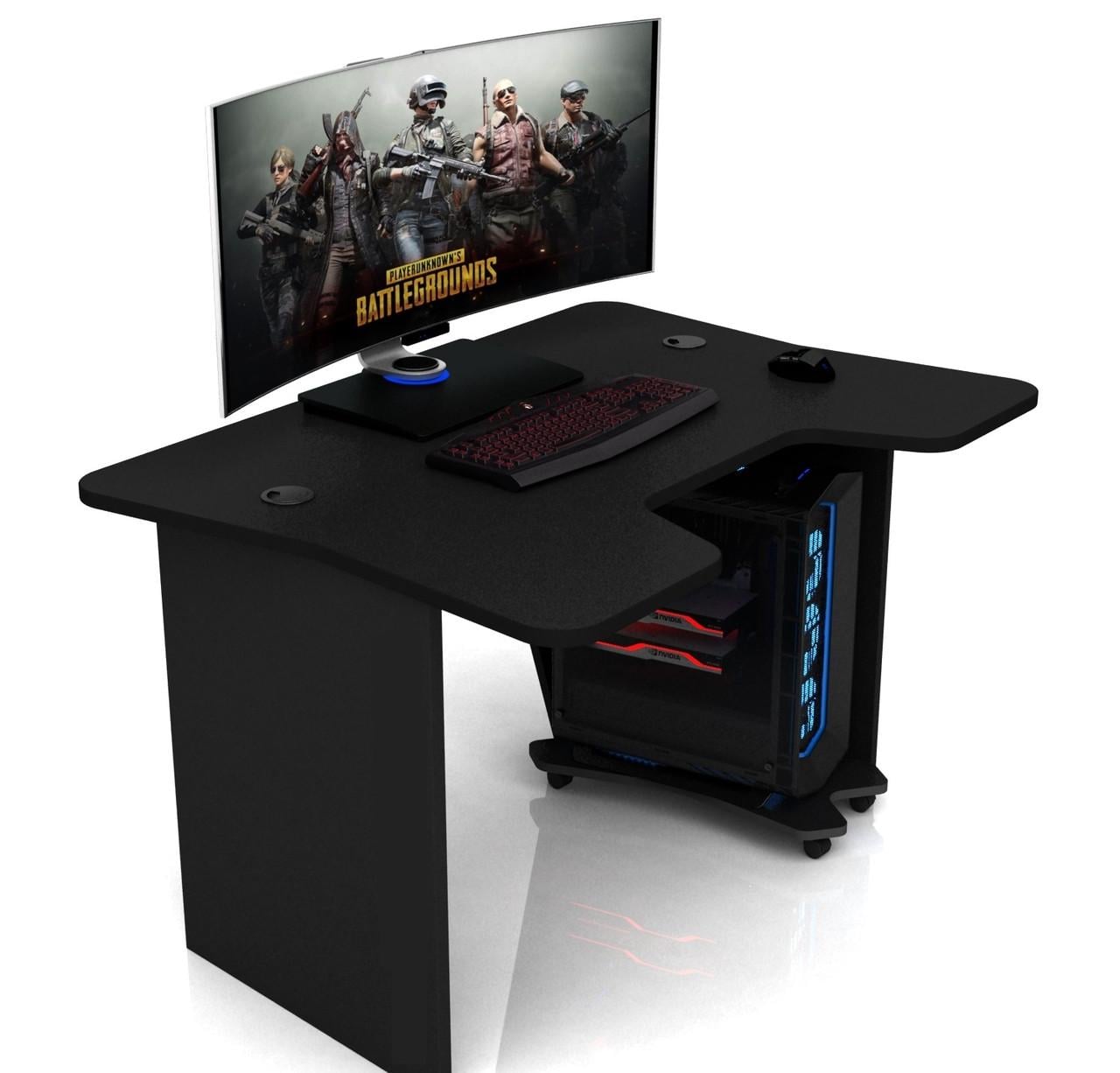 Геймерский стол DX12 COMFORT Черный (25891909)