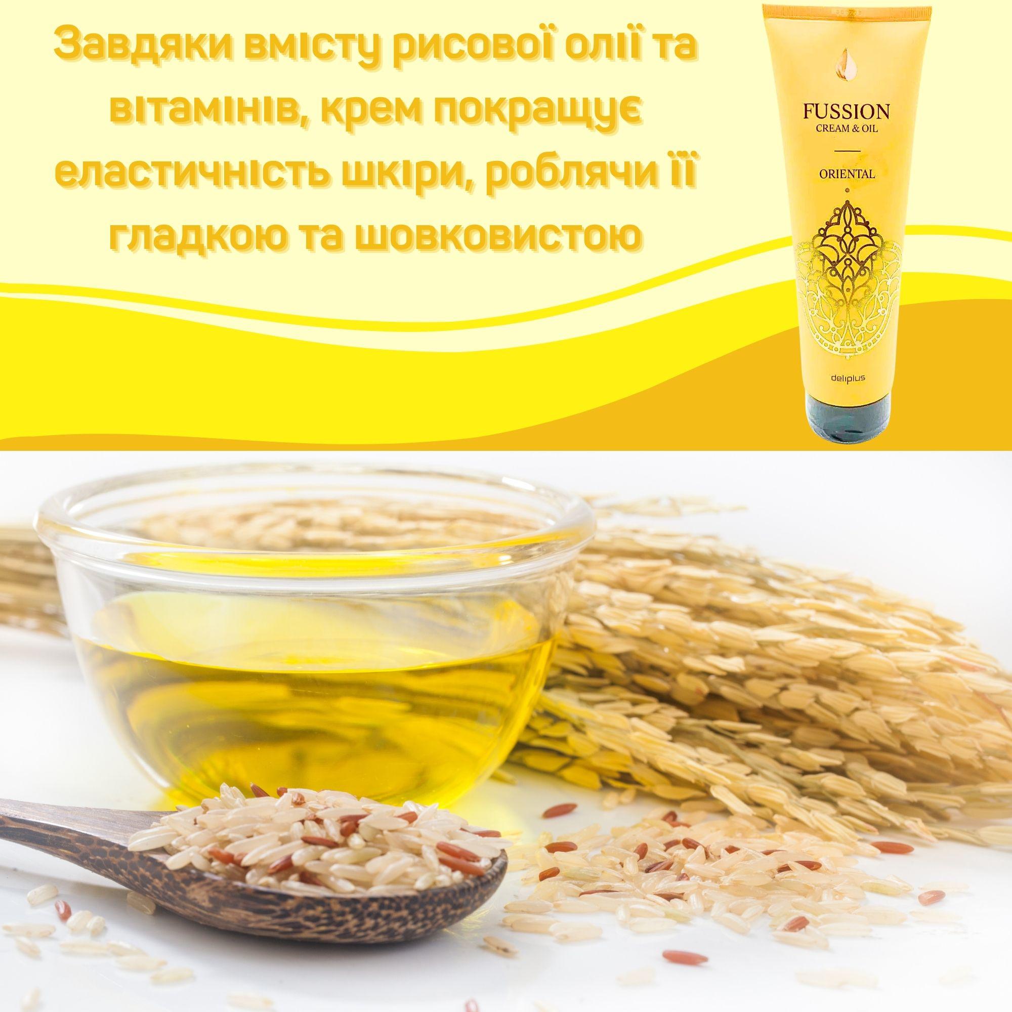 Крем-масло для тела с рисовым маслом Deliplus Fussion Oriental 250 мл - фото 6