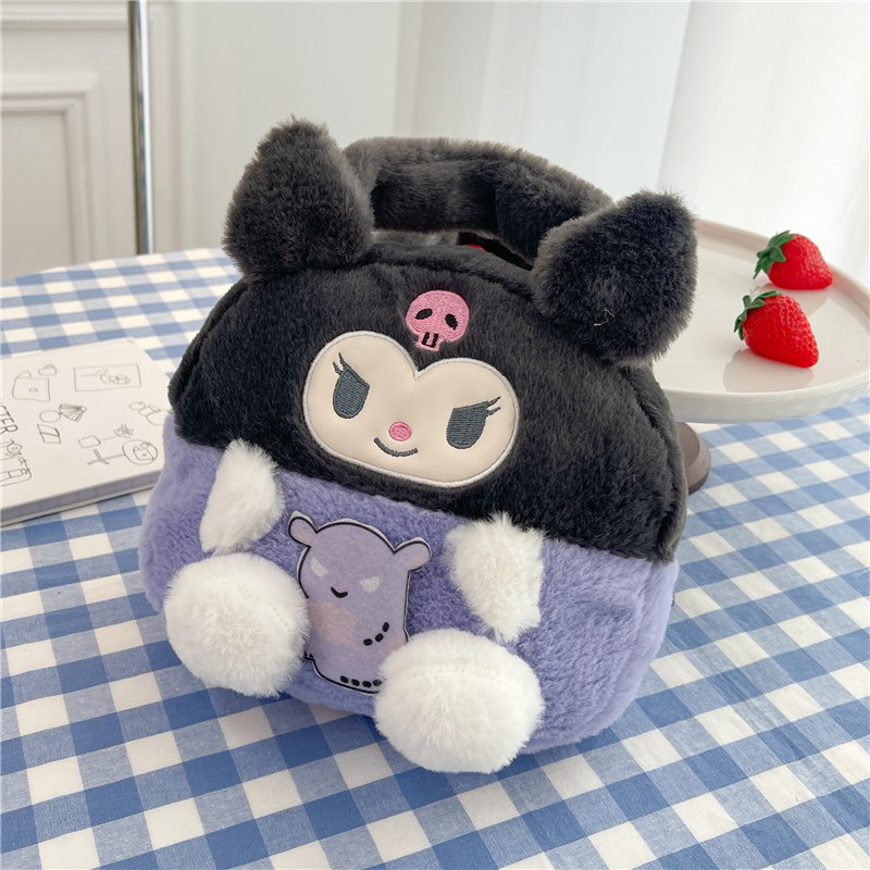 Сумка Куроми плюшевая через плечо (2563962243)