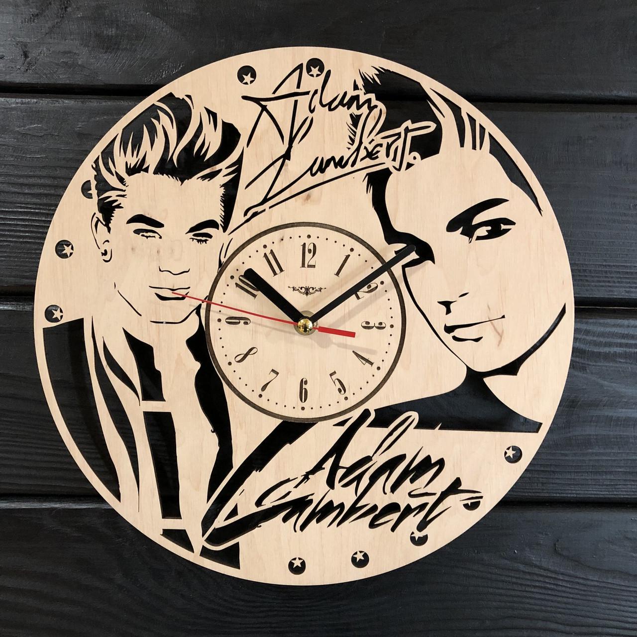 Часы настенные концептуальные в интерьер Adam Lambert