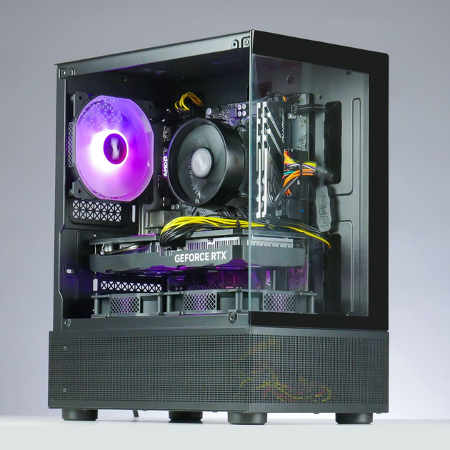 Игровой ПК Digitalfury I5 Core I5 12400F 32 Gb DDR4 RTX 5060 8 Gb 500 Gb SSD M2 H610 600W