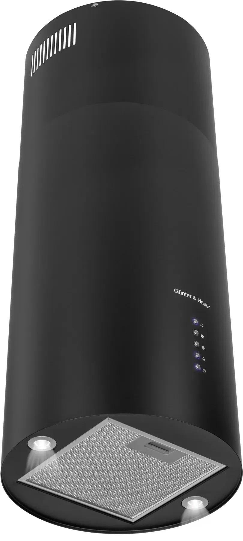 Витяжка острівна Gunter&Hauer MARGARETTE B LED 3 швидкості Чорний