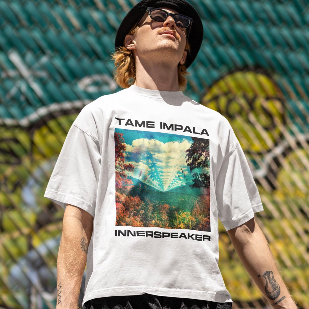 Футболка унисекс Tame Impala Innerspeaker wht M Белый (32697765)