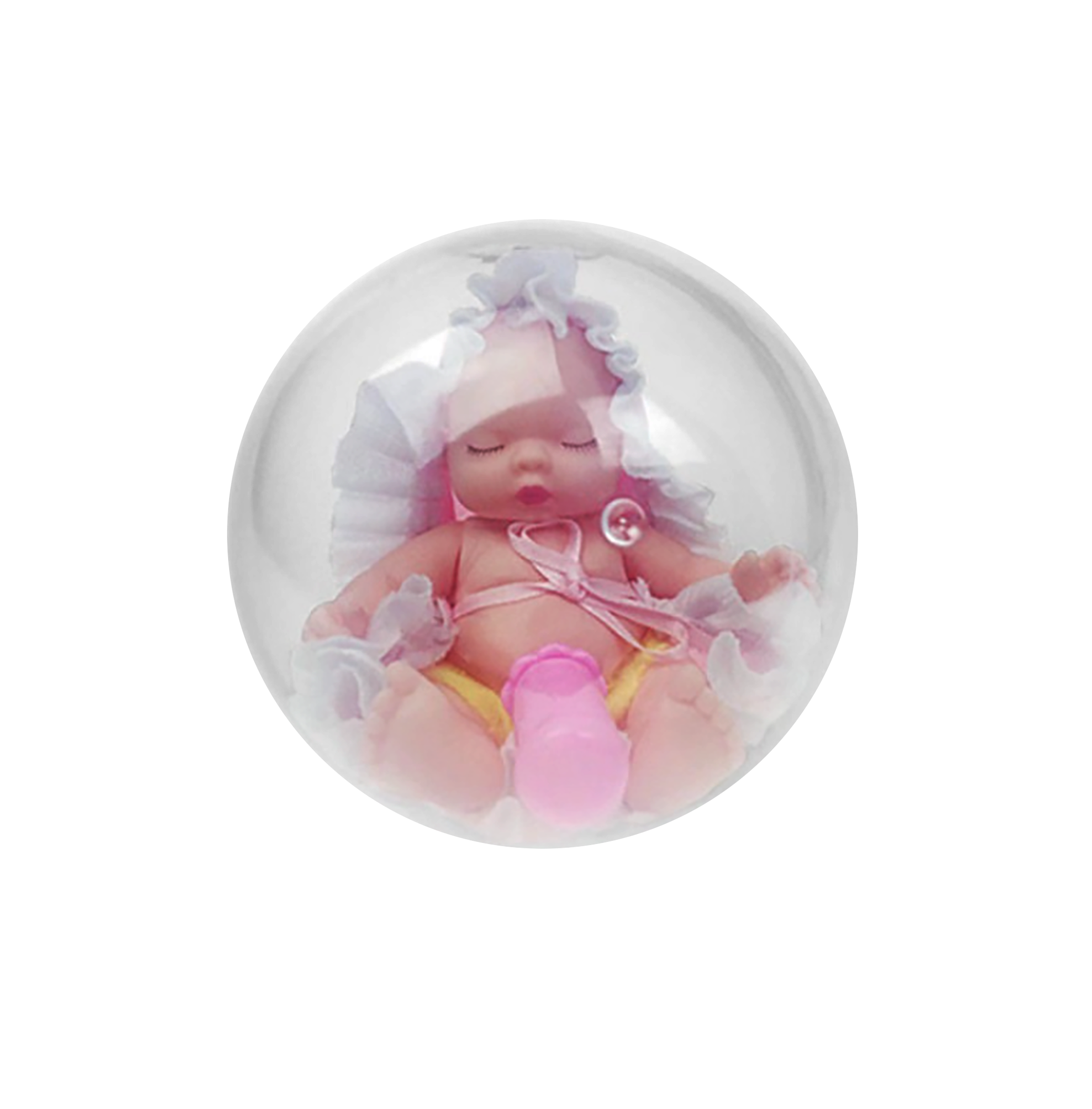 Маленькая кукла RFD TOYS Lovely Sleep Baby Силиконовая детская кукла спящий младенец 9 см (SUN0377)