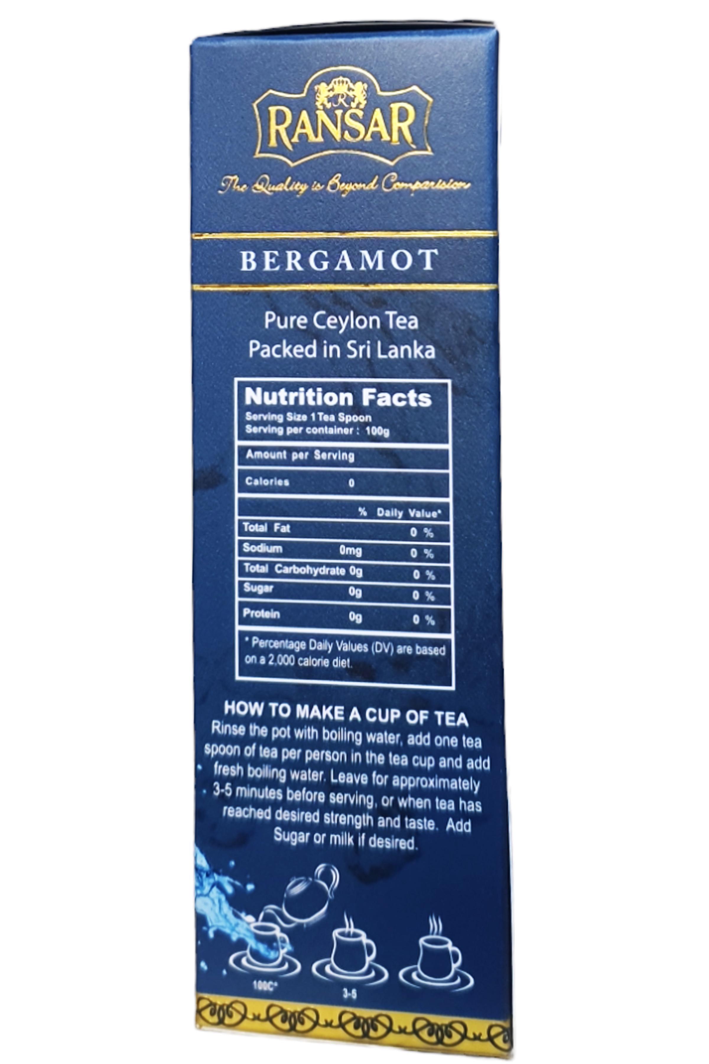 Чай Ransar черный с бергамотом 100 г (56070) - фото 5 Чай Ransar черный с бергамотом 100 г (56070) - фото 5