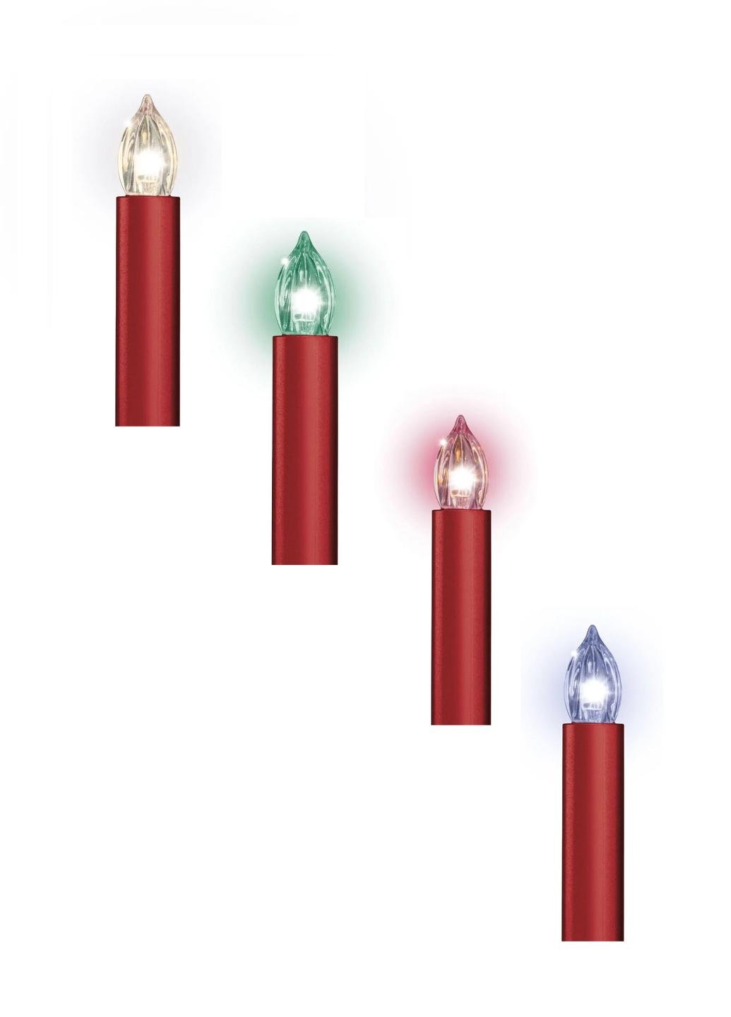 Гирлянда LED RGB Livarno Home Свечи на елку пульт/таймер/батарейки IP44 15 шт. (P1-00193) - фото 7 Гирлянда LED RGB Livarno Home Свечи на елку пульт/таймер/батарейки IP44 15 шт. (P1-00193) - фото 7