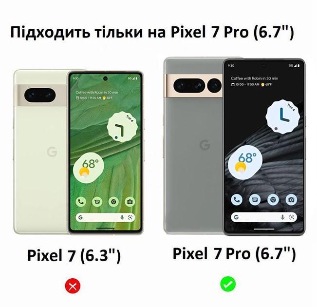 Противоударный чехол Serge Ring с кольцом для Google Pixel 7 Pro (cиний) - фото 4