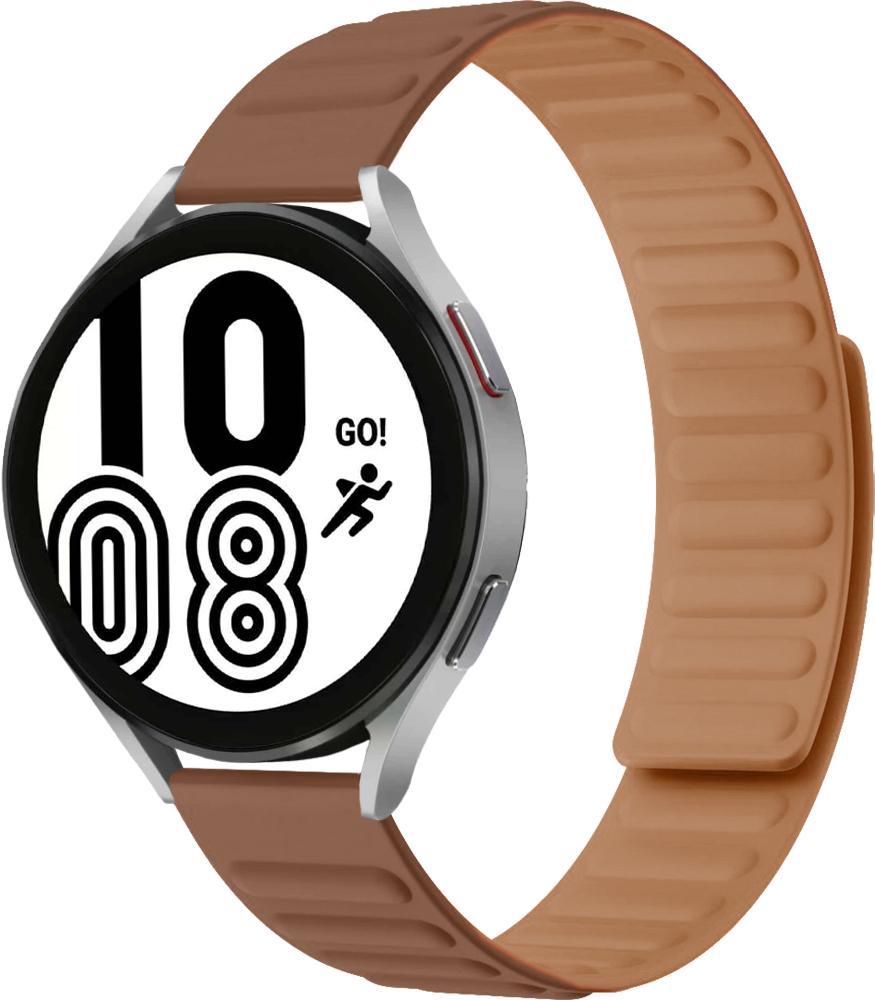 Ремінець Magneter для Galaxy Watch 4 44 мм Brown (26615-30)