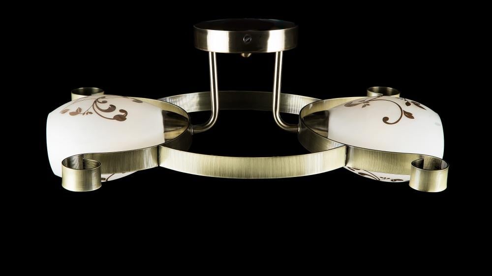 Люстра с плафонами Ray L830952A/2 AB (IR005941)